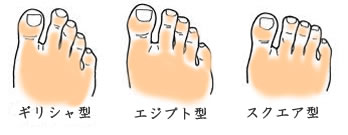あしのかたち